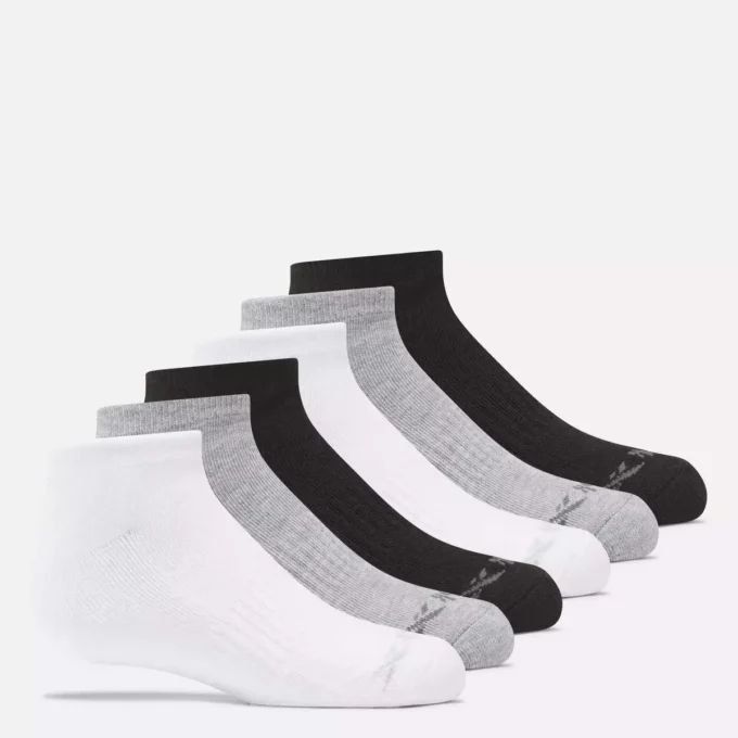 Chaussettes basses basiques pour enfants, lot de 6 paires