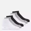 Chaussettes basses basiques pour enfants, lot de 6 paires