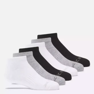 Chaussettes basses basiques pour enfants, lot de 6 paires