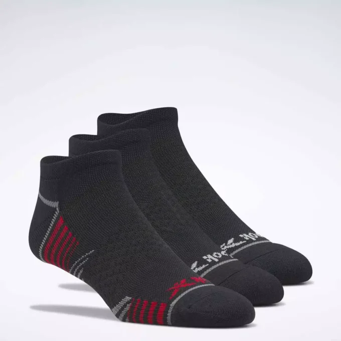 Chaussettes basses en nylon haute performance pour homme, lot de 3 paires