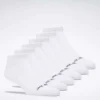 Chaussettes basses Reebok Basic pour homme, lot de 6 paires