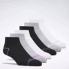 Chaussettes courtes Reebok Basic pour femme, lot de 6 paires