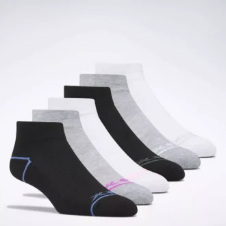 Chaussettes courtes Reebok Basic pour femme, lot de 6 paires