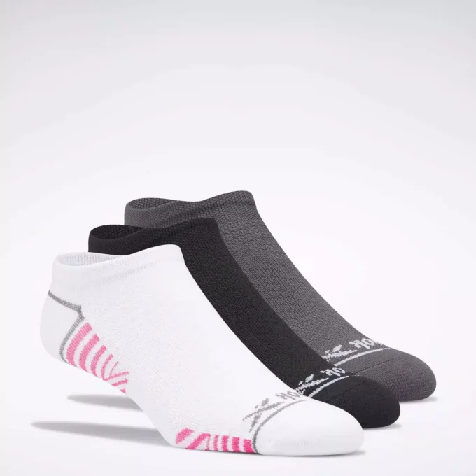 Chaussettes invisibles Zoned Cushion pour femme, lot de 3 paires