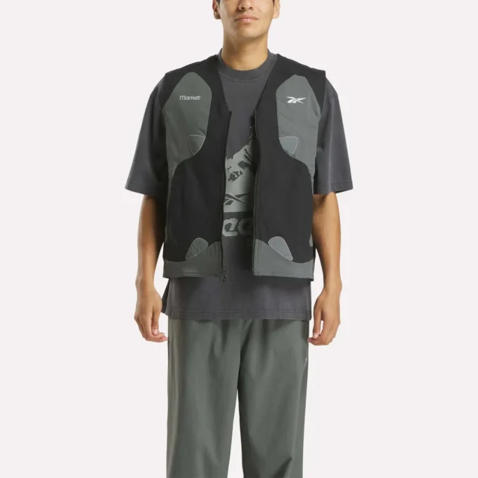 Gilet réversible Reebok x MARKET