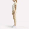 Haut à manches courtes et fermeture éclair 1/4 avec imprimé mini argyle pour femme