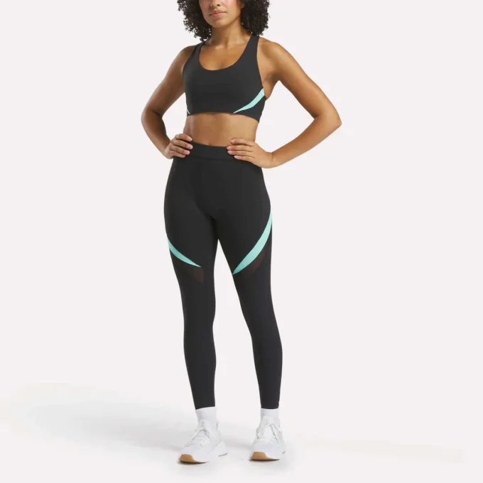 Legging 7/8 taille haute Lux Colorblock pour femme