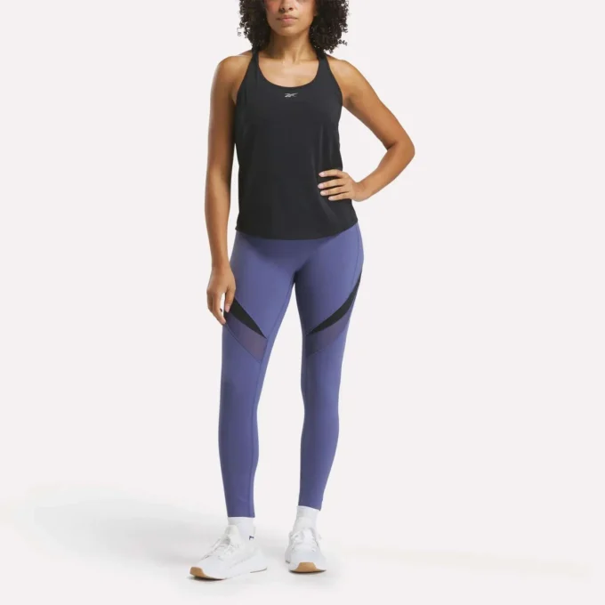 Legging 7/8 taille haute Lux Colorblock pour femme