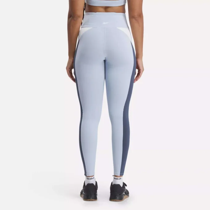 Leggings haute taille color block Lux pour femme