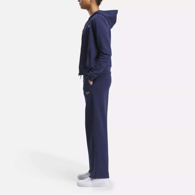 Pantalon large en molleton Reebok Identity Small Logo pour femme
