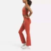 Pantalon mini-évasé taille haute Lux pour femme