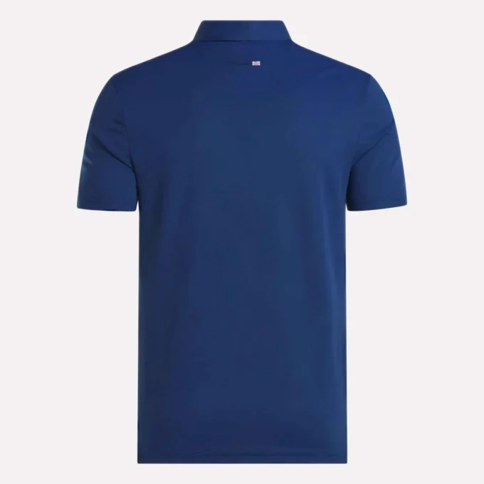 Polo à col collé Colorblock pour homme