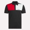 Polo à col collé Colorblock pour homme