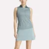 Polo de golf sans manches Vector Jacquard pour femme Polo de golf sans manches Vector Jacquard pour femme