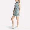 Polo de golf sans manches Vector Jacquard pour femme Polo de golf sans manches Vector Jacquard pour femme