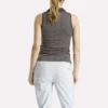 Polo de golf sans manches Vector Jacquard pour femme Polo de golf sans manches Vector Jacquard pour femme