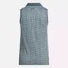 Polo de golf sans manches Vector Jacquard pour femme Polo de golf sans manches Vector Jacquard pour femme