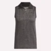 Polo de golf sans manches Vector Jacquard pour femme Polo de golf sans manches Vector Jacquard pour femme