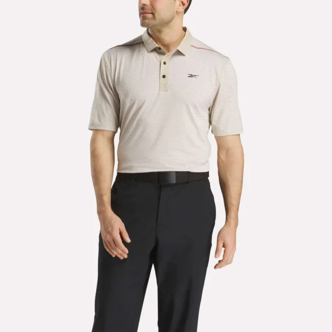 Polo à manches courtes Core Stripe pour homme