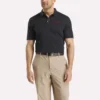 Polo à manches courtes en micro-piqué contrecollé pour homme