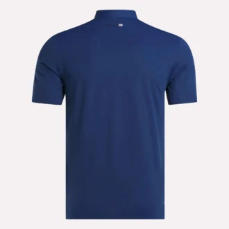 Polo à manches courtes en micro-piqué contrecollé pour homme
