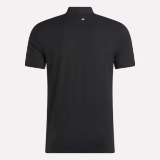 Polo à manches courtes en micro-piqué contrecollé pour homme
