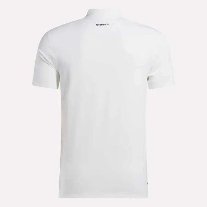 Polo à manches courtes en micro-piqué contrecollé pour homme