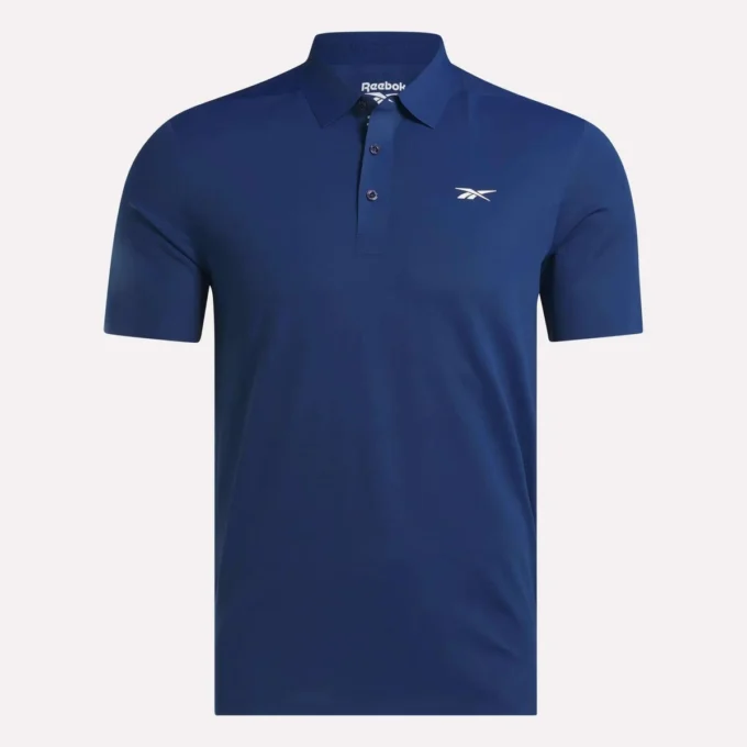 Polo à manches courtes en micro-piqué contrecollé pour homme