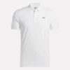 Polo à manches courtes en micro-piqué contrecollé pour homme