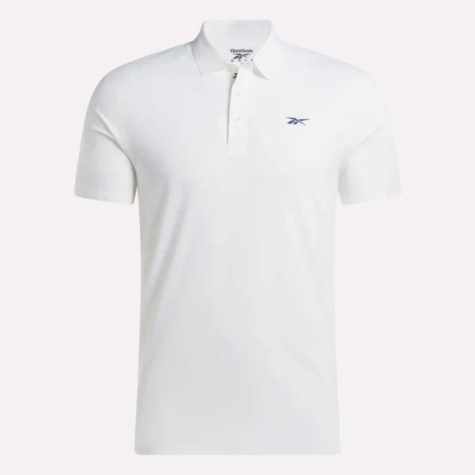 Polo à manches courtes en micro-piqué contrecollé pour homme