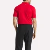 Polo à manches courtes en micro-piqué contrecollé pour homme