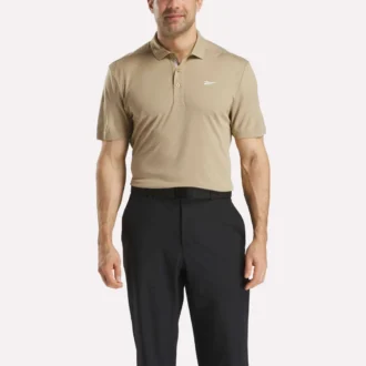 Polo à manches courtes en piqué Oxford pour homme