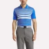Polo à manches courtes Nano Stripe pour homme