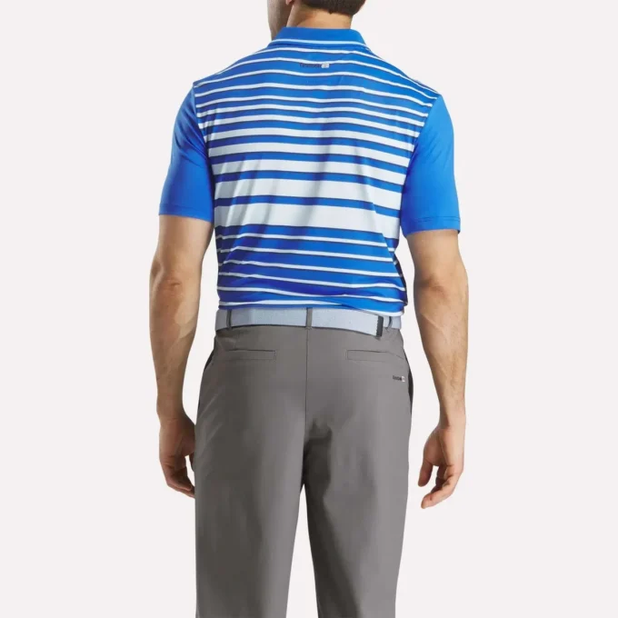Polo à manches courtes Nano Stripe pour homme