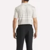 Polo à manches courtes Nano Stripe pour homme