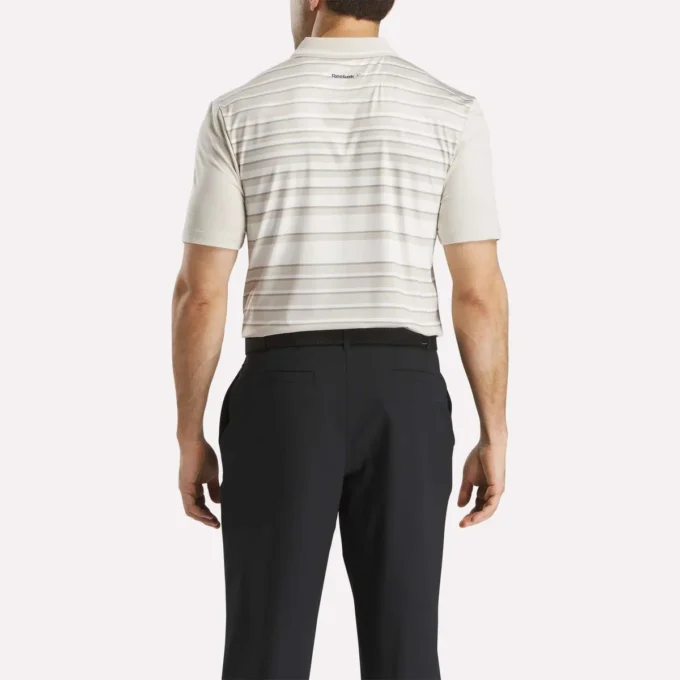 Polo à manches courtes Nano Stripe pour homme