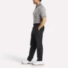 Polo à manches courtes pour homme, ton sur ton, jacquard Vector, avec bordures côtelées contrastées Polo à manches courtes pour homme, ton sur ton, jacquard Vector, avec bordures côtelées contrastées