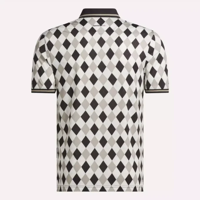 Polo à manches courtes Vector Argyle Print pour homme Polo à manches courtes Vector Argyle Print pour homme