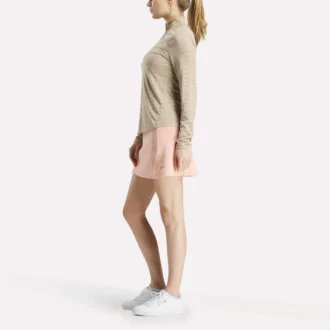 Pull de golf à manches longues et fermeture éclair 1/4 en jacquard Vector pour femmes