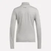 Pull de golf à manches longues et fermeture éclair 1/4 en jacquard Vector pour femmes