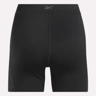 Short cycliste taille haute en maille pour femme 5&Prime;