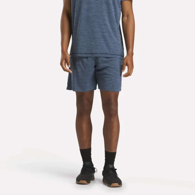 Short d’entraînement en tricot pour homme 7″ Short d’entraînement en tricot pour homme 7″