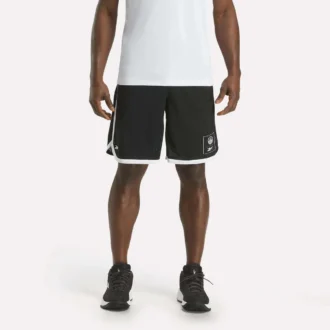 Short de basket-ball en maille pour homme