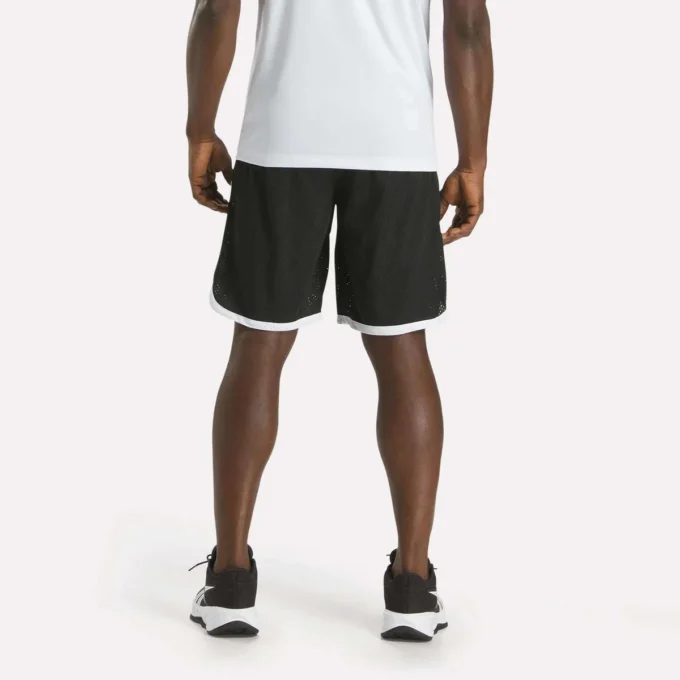Short de basket-ball en maille pour homme