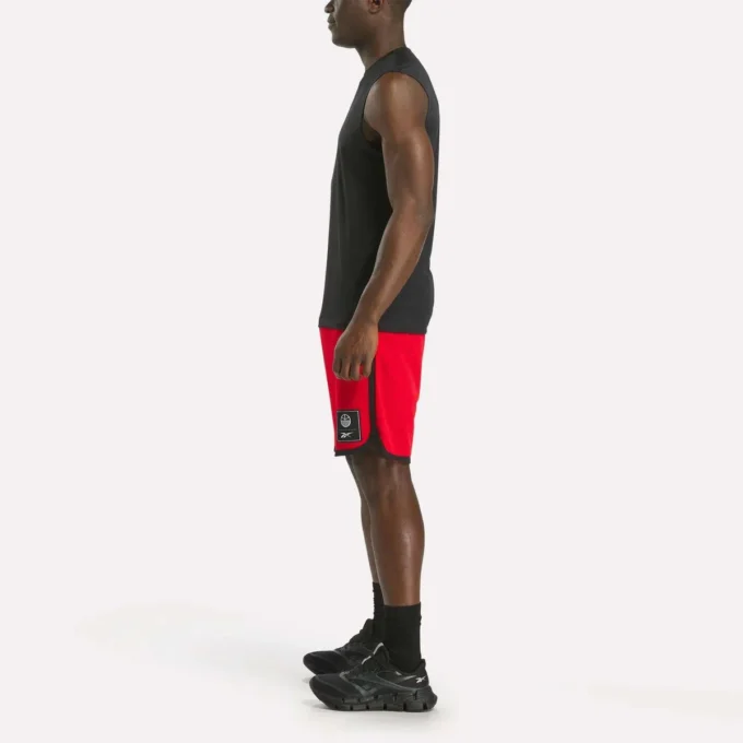 Short de basket-ball en maille pour homme