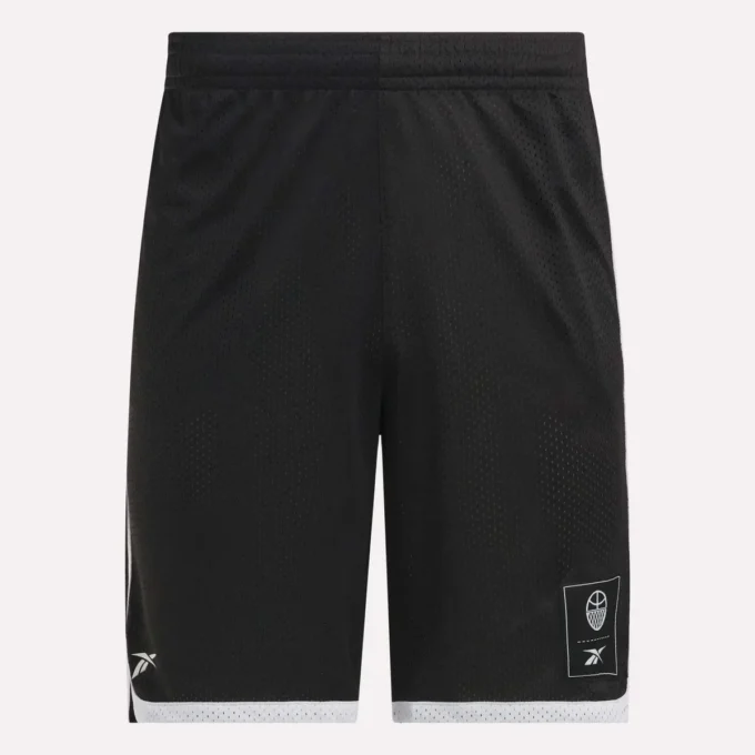 Short de basket-ball en maille pour homme