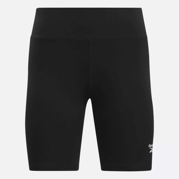 Short de cyclisme en coton Reebok Identity Small Logo pour femme, 18 cm Short de cyclisme en coton Reebok Identity Small Logo pour femme, 18 cm
