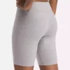 Short de cyclisme en coton Reebok Identity Small Logo pour femme, 18 cm Short de cyclisme en coton Reebok Identity Small Logo pour femme, 18 cm