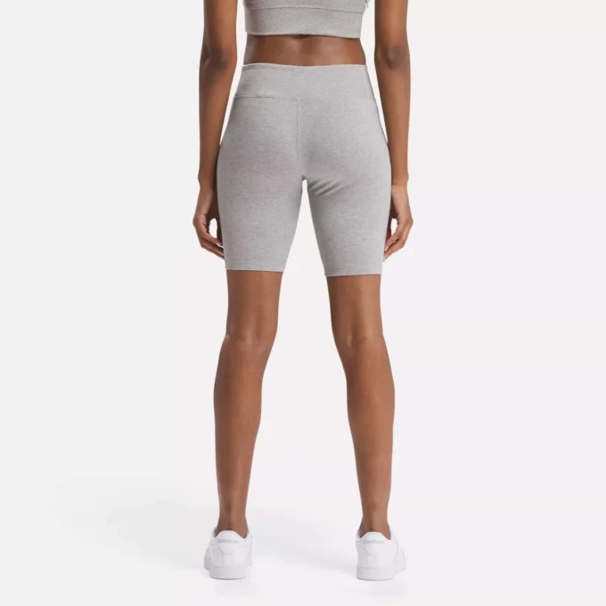Short de cyclisme en coton Reebok Identity Small Logo pour femme, 18 cm Short de cyclisme en coton Reebok Identity Small Logo pour femme, 18 cm