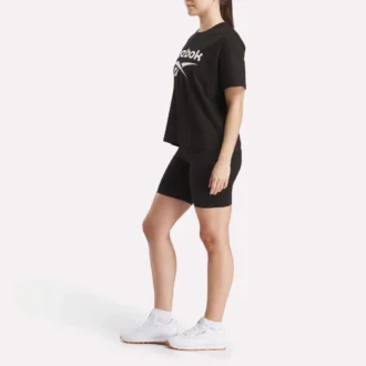 Short de cyclisme pour femme avec petit logo